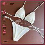  Bikini 2 Mảnh Quần Áo Tam Giác 6 Khoen Tròn GECKO 2M21 