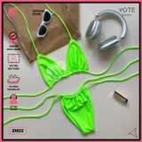  Bikini 2 Mảnh Tam Giác Quần Rút Dây GECKO 2M22 