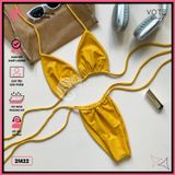  Bikini 2 Mảnh Tam Giác Quần Rút Dây GECKO 2M22 