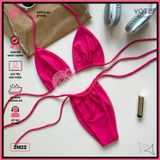  Bikini 2 Mảnh Tam Giác Quần Rút Dây GECKO 2M22 