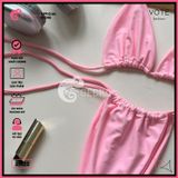  Bikini 2 Mảnh Tam Giác Quần Rút Dây GECKO 2M22 