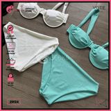 Bikini 2 Mảnh Áo Gọng Cúp Ngực Dây Áo Bảng To GECKO 2M24 