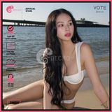  Bikini 2 Mảnh Áo Gọng Cúp Ngực Dây Áo Bảng To GECKO 2M24 