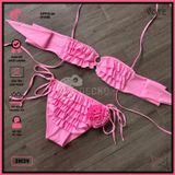 Bikini 2 Mảnh Bèo Tấng Phối Khoen Dễ Thương GECKO 2M29 