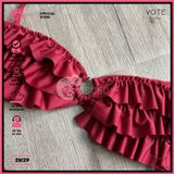  Bikini 2 Mảnh Bèo Tấng Phối Khoen Dễ Thương GECKO 2M29 