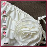  Bikini 2 Mảnh Bèo Tấng Phối Khoen Dễ Thương GECKO 2M29 