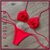  Bikini 2 Mảnh Phối Hoa Đại Cao Cấp Quần LotKhe GECKO 2M31 