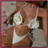  Bikini 2 Mảnh Phối Hoa Đại Cao Cấp Quần LotKhe GECKO 2M31 
