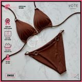  Bikini 2 Mảnh 6 Khoen Tam Giác Quần Tăng Đơ GECKO 2M32 
