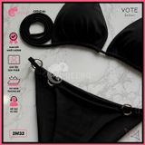  Bikini 2 Mảnh 6 Khoen Tam Giác Quần Tăng Đơ GECKO 2M32 