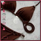  Bikini 2 Mảnh 6 Khoen Tam Giác Quần Tăng Đơ GECKO 2M32 