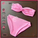  Bikini 2 Mảnh Áo Xoắn Cúp Ngang Gợi Cảm GECKO 2M33 