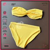  Bikini 2 Mảnh Áo Xoắn Cúp Ngang Gợi Cảm GECKO 2M33 