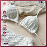  Bikini 2 Mảnh Tam Giác Phối Quần Đùi Thun Xốp Nhật GECKO 2M36 