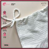  Bikini 2 Mảnh Tam Giác Phối Quần Đùi Thun Xốp Nhật GECKO 2M36 