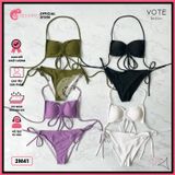  Bikini 2 Mảnh Áo Quần Dây Rút GECKO 2M41 