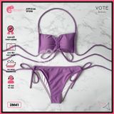  Bikini 2 Mảnh Áo Quần Dây Rút GECKO 2M41 