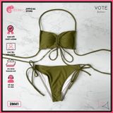  Bikini 2 Mảnh Áo Quần Dây Rút GECKO 2M41 