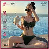  Bikini 2 Mảnh Áo Quần Dây Rút GECKO 2M41 