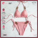  Bikini 2 Mảnh Tam Giác Phối Xích Xốp Nhật GECKO 2M42 