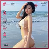  Bikini 2 Mảnh Tam Giác Phối Xích Xốp Nhật GECKO 2M42 