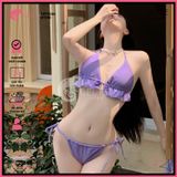  Bikini 2 Mảnh Áo Bèo Quần Nhỏ Rút Dây GECKO 2M44 