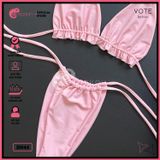  Bikini 2 Mảnh Áo Bèo Quần Nhỏ Rút Dây GECKO 2M44 