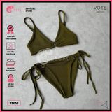  Bikini 2 Mảnh Xốp Tăm Phối Khoen GECKO 2M51 