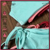  Bikini 2 Mảnh Xốp Tăm Phối Khoen GECKO 2M51 