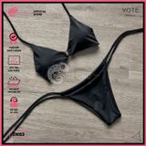  Bikini 2 Mảnh Áo Tam Giác Khoen Tròn Gợi Cảm Quần Lotkhe GECKO 2M53 