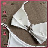  Bikini 2 Mảnh Áo Tam Giác Khoen Tròn Gợi Cảm Quần Lotkhe GECKO 2M53 