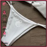  Bikini 2 Mảnh Áo Tam Giác Khoen Tròn Gợi Cảm Quần Lotkhe GECKO 2M53 