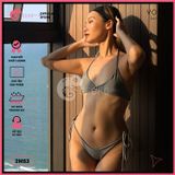  Bikini 2 Mảnh Áo Tam Giác Khoen Tròn Gợi Cảm Quần Lotkhe GECKO 2M53 