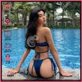  Bikini 2 Mảnh Áo Cúp Ngực Cột Dây Quần Lotkhe GECKO 2M54 