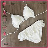  Bikini 2 Mảnh Tam Giác Quần Bèo Dễ Thương Gợi Cảm GECKO 2M68 
