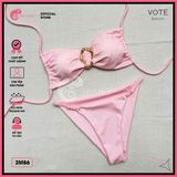  Bikini 2 Mảnh Phối Khoen Charm Slay Dễ Thương GECKO 2M86 