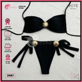  Bikini 2 Mảnh Đính Khoen Vỏ Sò Xinh Xắn Sexy GECKO 2M87 
