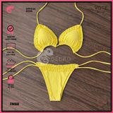  Bikini 2 Mảnh Tam Giác Viền Bèo Cột Dây Cute GECKO 2M88 
