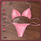  Bikini 2 Mảnh Tam Giác Viền Bèo Cột Dây Cute GECKO 2M88 