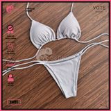  Bikini 2 Mảnh Tam Giác Tăm Lạnh Lotkhe Gợi Cảm GECKO 2M91 
