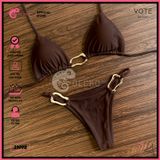  Bikini 2 Mảnh Mix Khoen Méo Quần Tăng Đơ Slay GECKO 2M98 