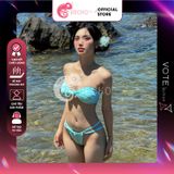  Bikini 2 Mảnh Áo Chéo Quần Nhỏ Đan Dây GECKO 2M39 