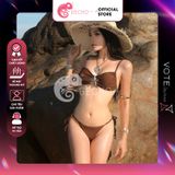  Bikini 2 Mảnh Cúp Phối Khoen Ngôi Sao Cute GECKO 2M101 