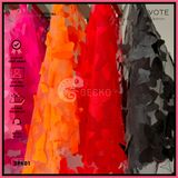  Khăn Quấn Voan Lưới Hoạ Tiết In 3D Mặc Kèm Bikini GECKO 3PK01 