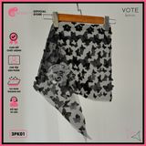  Khăn Quấn Voan Lưới Hoạ Tiết In 3D Mặc Kèm Bikini GECKO 3PK01 