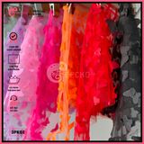  Khăn Quấn Voan Lưới Hoạ Tiết In 3D Mặc Kèm Bikini GECKO 3PK01 