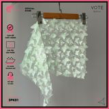  Khăn Quấn Voan Lưới Hoạ Tiết In 3D Mặc Kèm Bikini GECKO 3PK01 