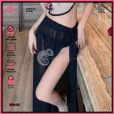  Chân Váy Voan Mặc Kèm Bikini Dài 1m GECKO 3PK02 