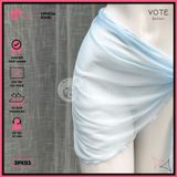  Khăn Voan Lưới Mặc Ngoài Bikini GECKO 3PK03 