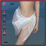  Khăn Voan Lưới Mặc Ngoài Bikini GECKO 3PK03 